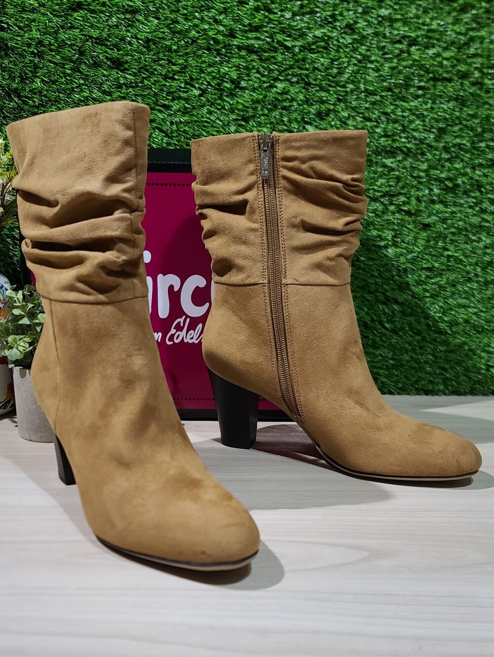 Circus by Sam Edelman Willow Ankle Boots / Dark Camel US Women's 7 NEW